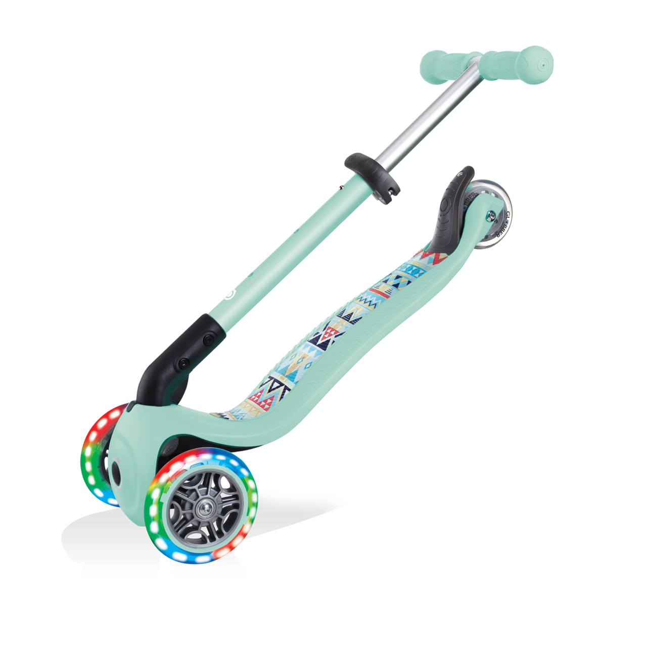433 206 Foldable 3 Wheel Scooter With Lights