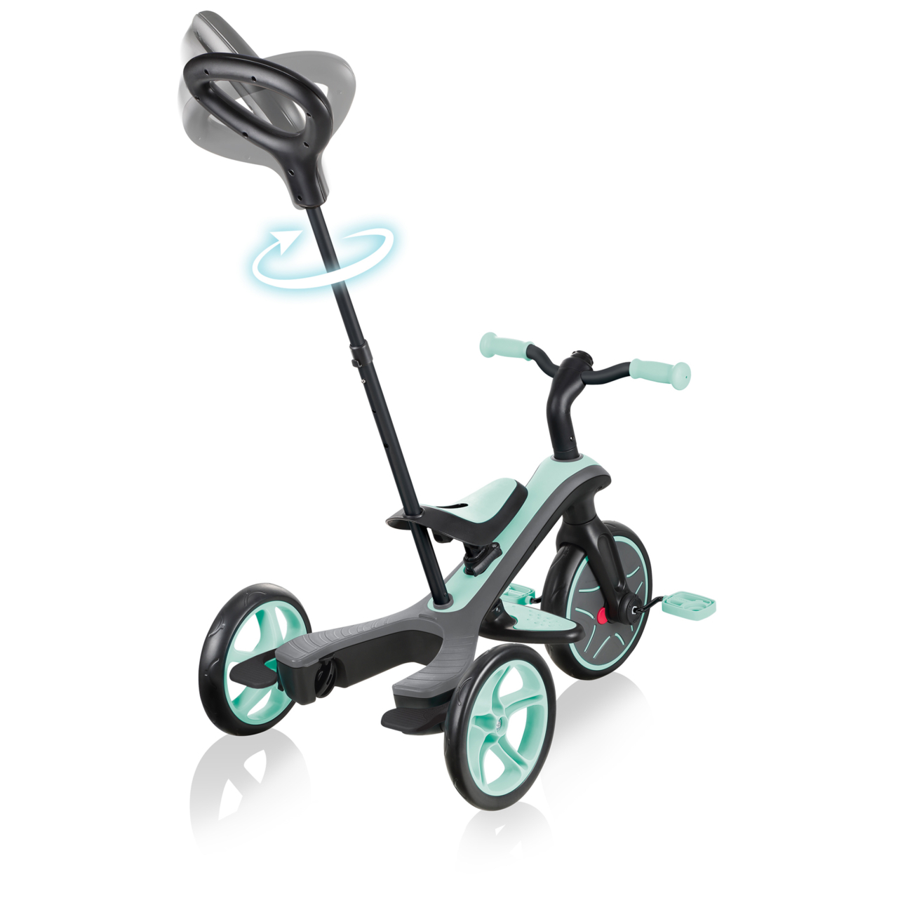 childs trike with handle