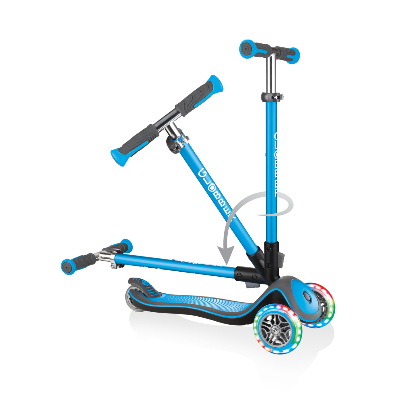 444 401 Adjustable 3 Wheel Scooter With Lights