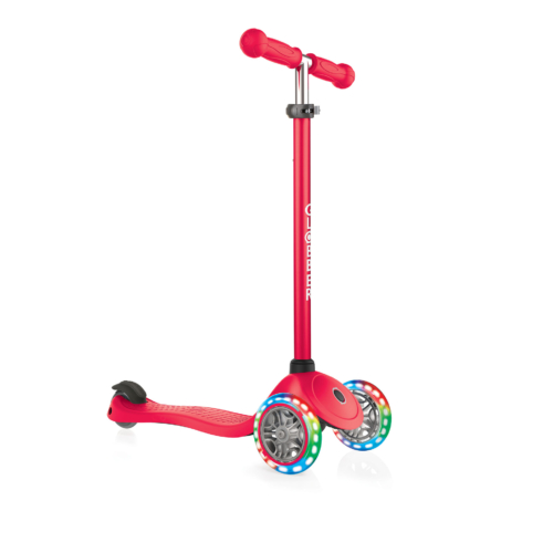 423 102 3 Red Scooter With Two Front Light On Wheels