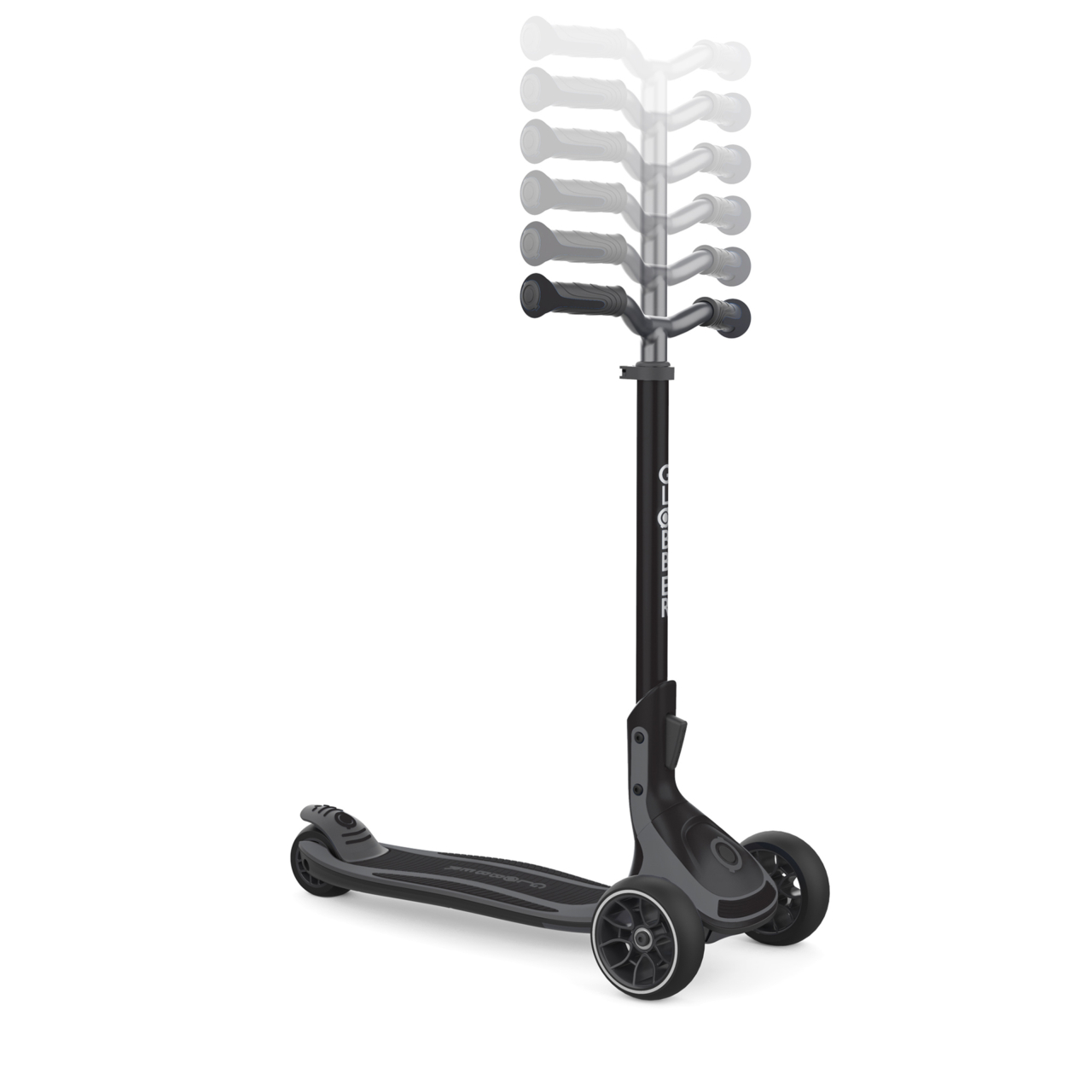 612 120 Height Adjustable Grey Scooter