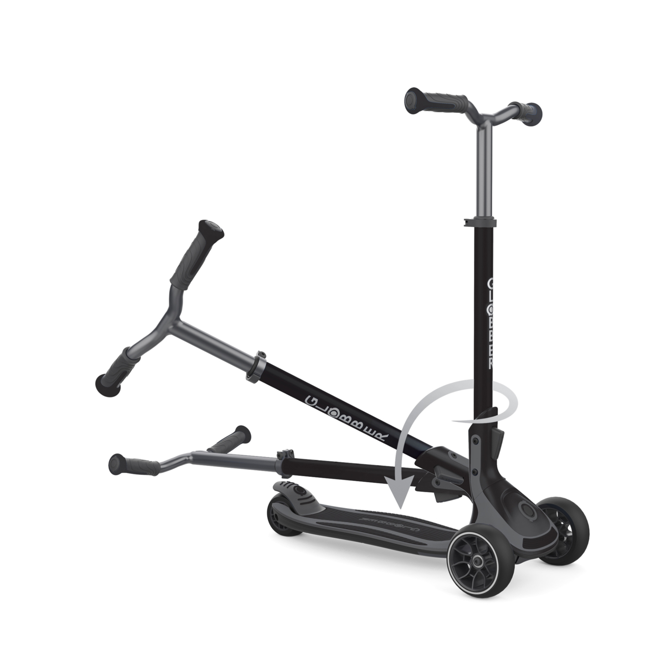 612 120 Folding Scooter With 3 Wheels