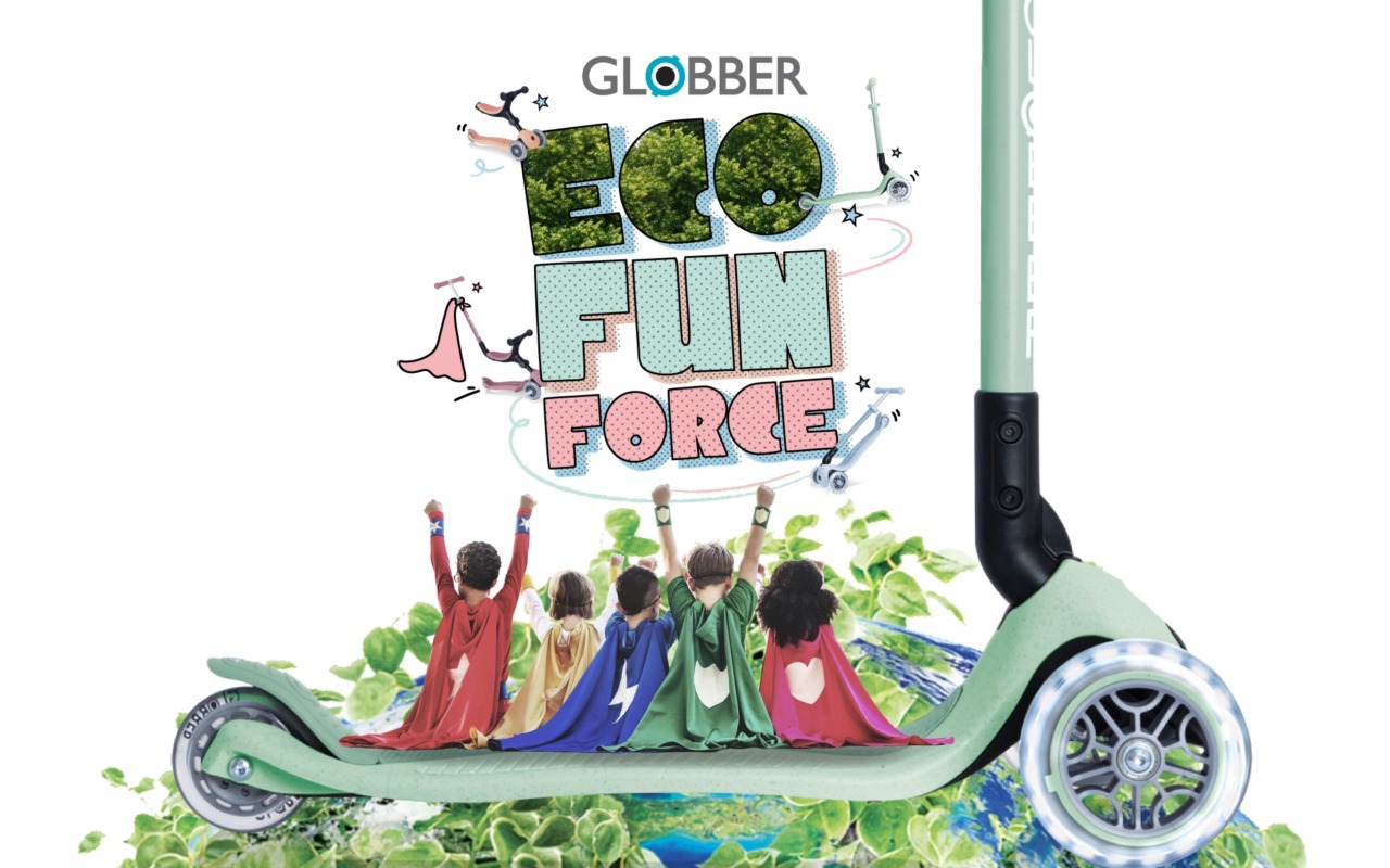 Globber Scooters Eco Fun Force - Sustainable scooters for kids