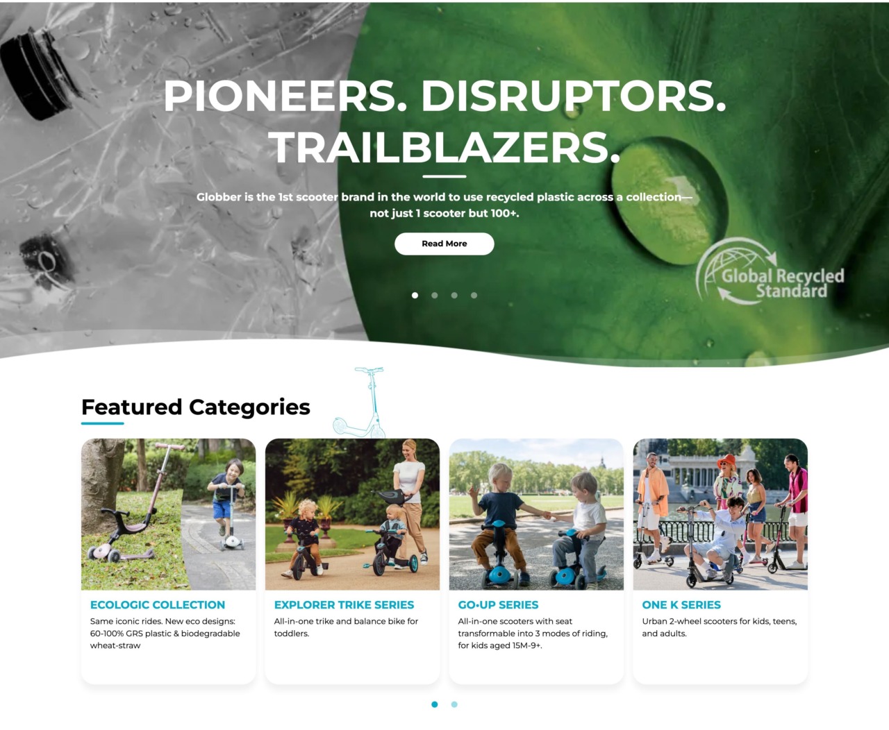 New globber website - baby trikes, balance bikes, and scooters for kids, teens, and adults