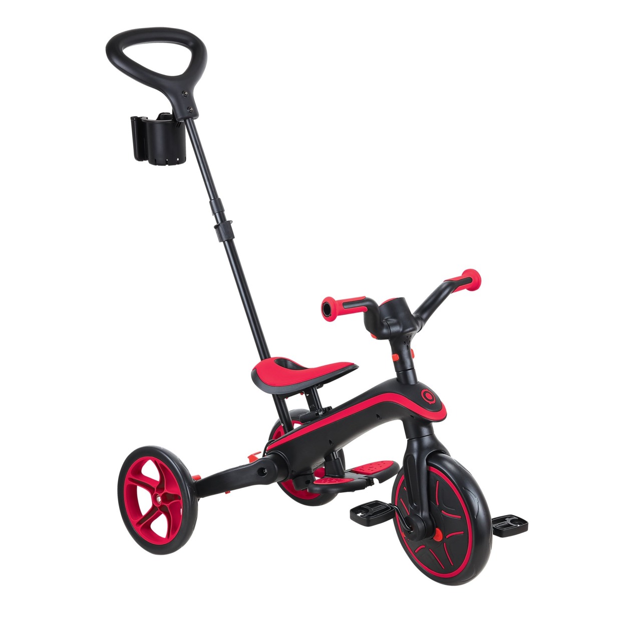 732 102 Foldable Tricycle With Push Handle