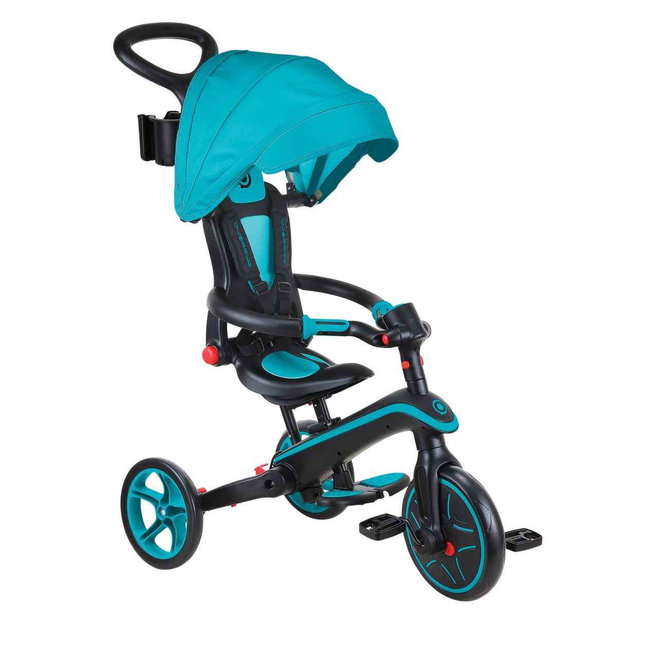 732 105 4 In 1 Foldable Tricycle